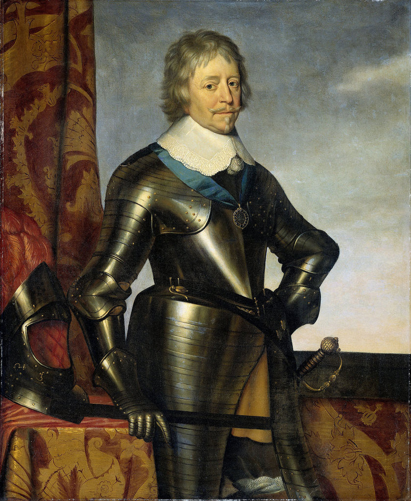 Detail of Portrait of Frederick Henry, Prince of Orange by Workshop of Gerard van Honthorst