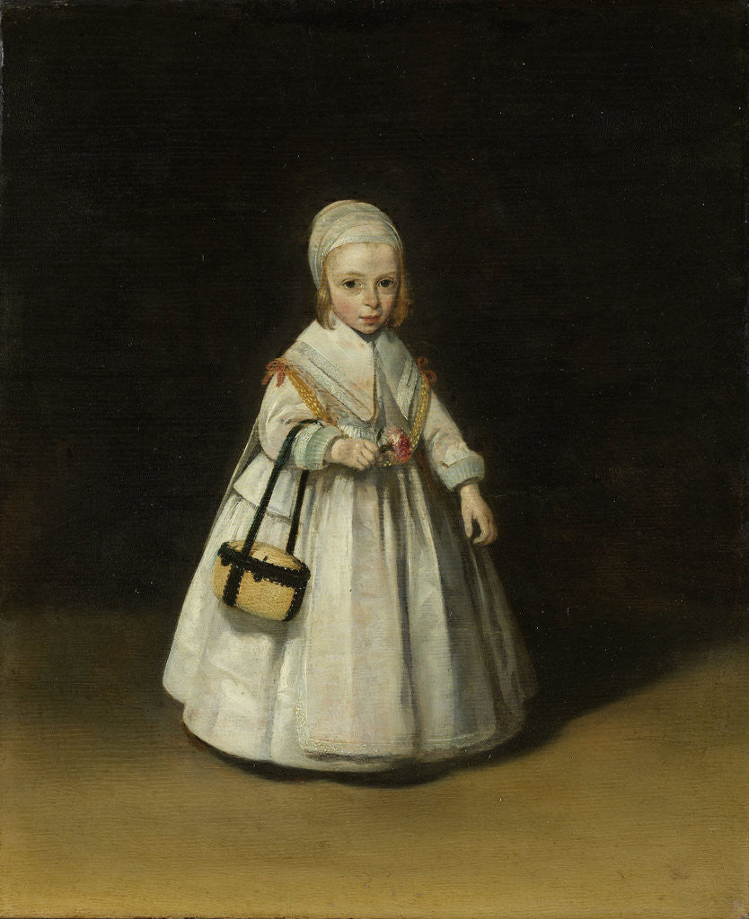 Detail of Helena van der Schalcke by Gerard ter Borch II