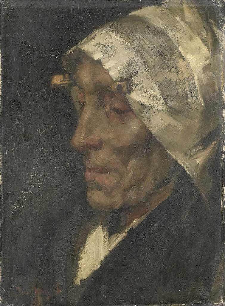 Detail of Fisherman's Wife by Marinus van der Maarel