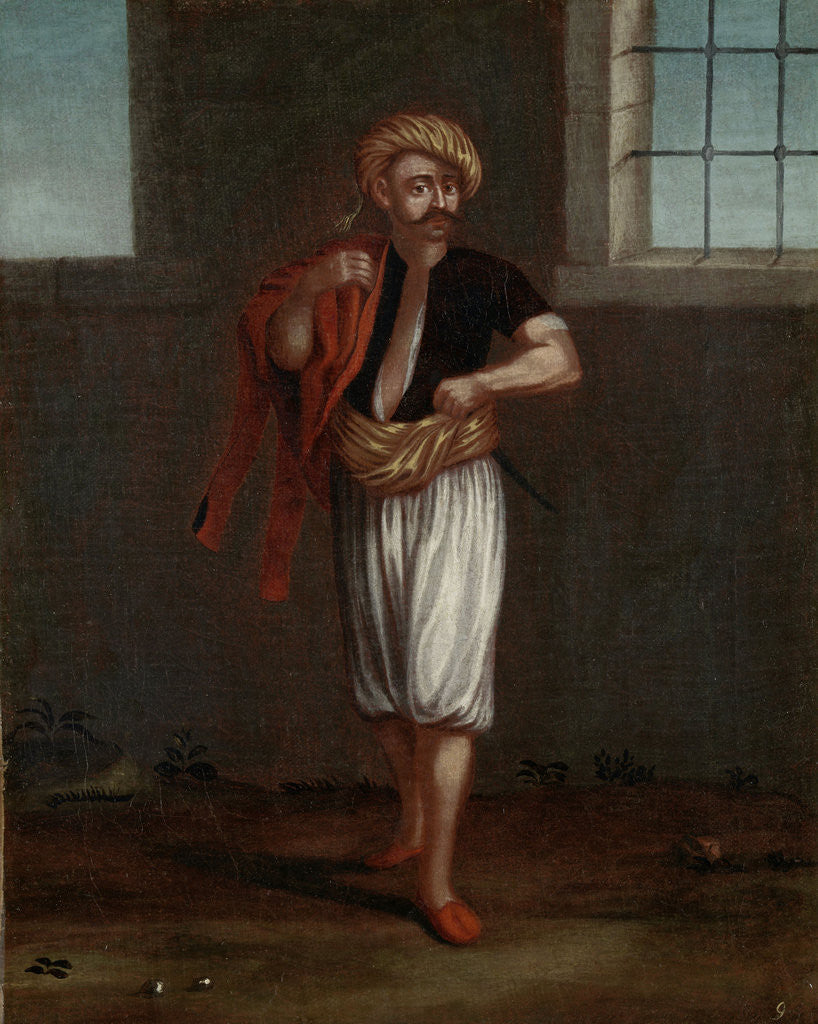 Detail of An Albanian Sailor by Workshop of Jean Baptiste Vanmour