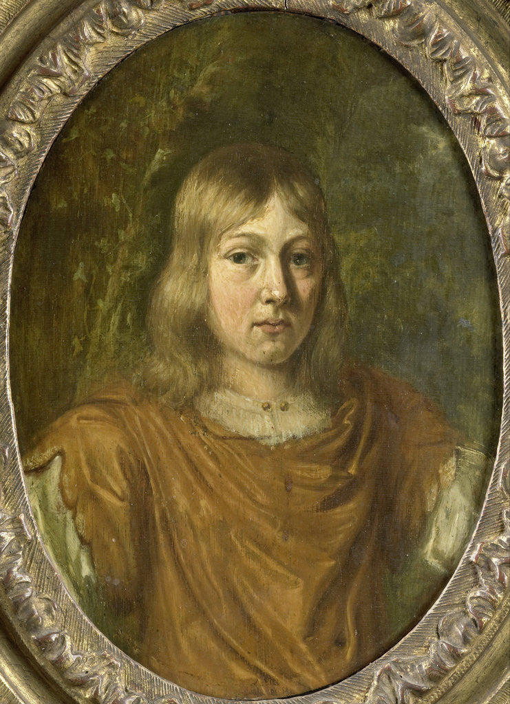 Detail of Portrait of a young Man by Jan van Mieris