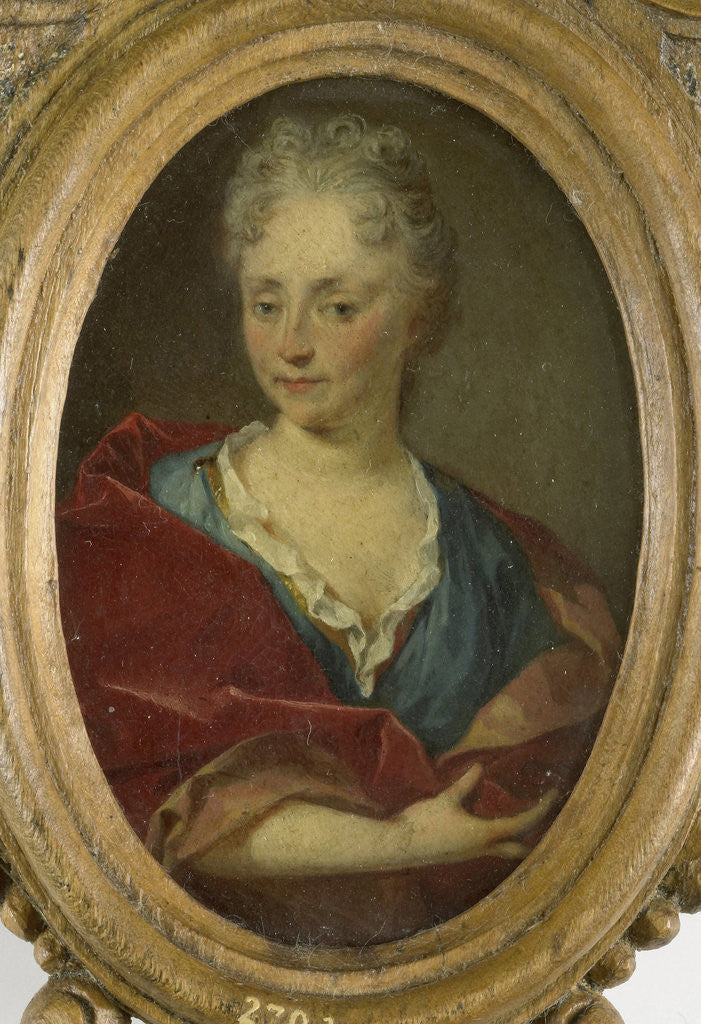 Detail of Portrait of a woman by Arnold Boonen