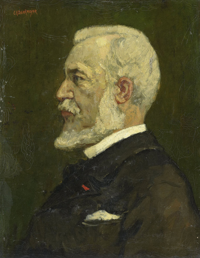 Detail of Johannes Bosboom by Charles Dankmeijer