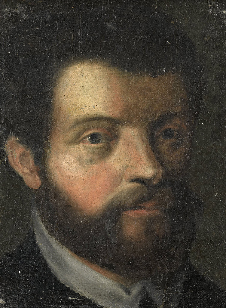 Detail of Portrait of a Man by Anonymous