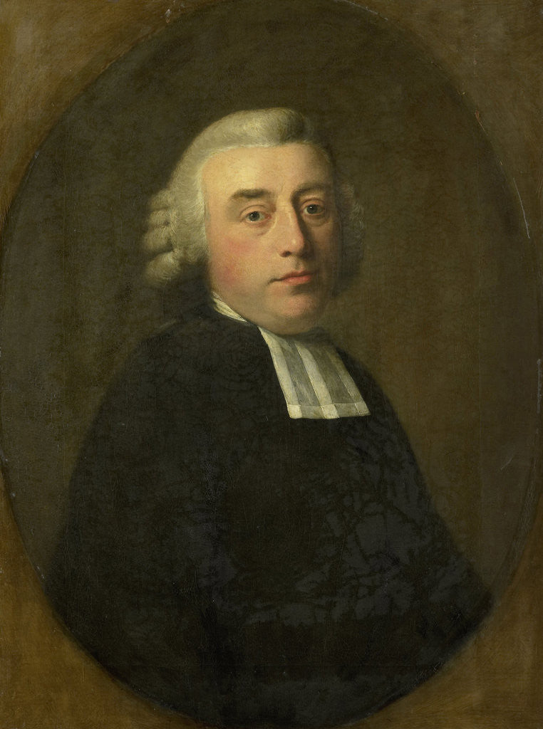 Detail of Portrait of Antonius Kuyper, Clergyman in Amsterdam by Johann Friedrich August Tischbein
