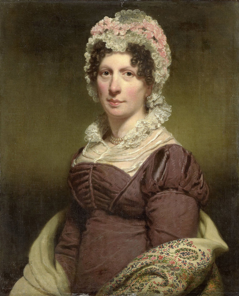 Detail of Portrait of a Woman by Charles Howard Hodges