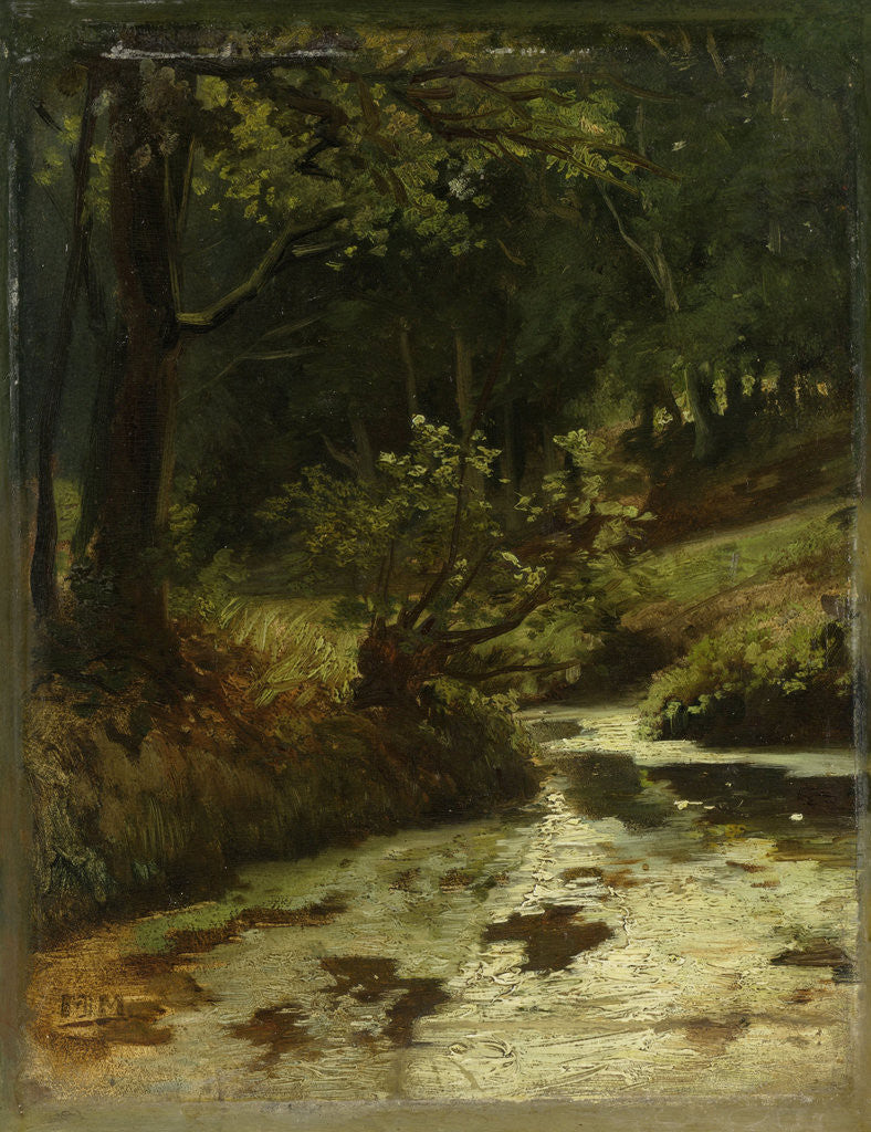 Detail of Brook in the Woods near Oosterbeek, The Netherlands by Matthijs Maris