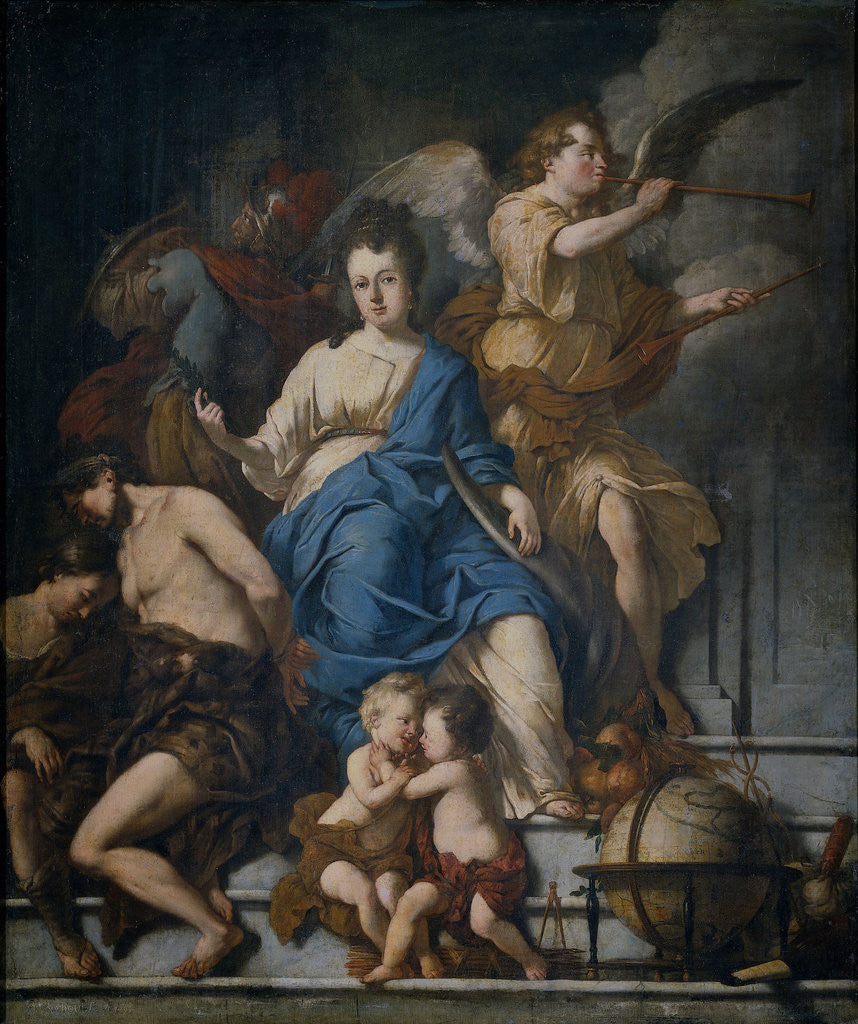 Detail of Allegory of the Treaty of Ryswick, 1697 by Johannes Voorhout I