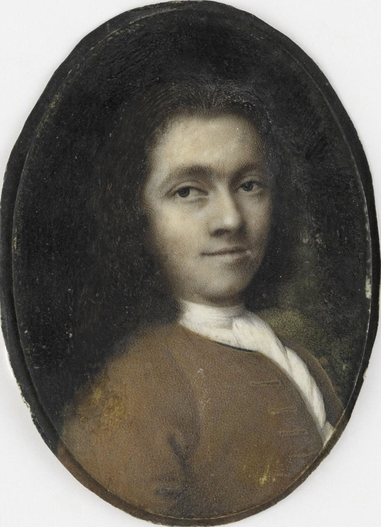 Detail of Self portrait by Herman Wolters