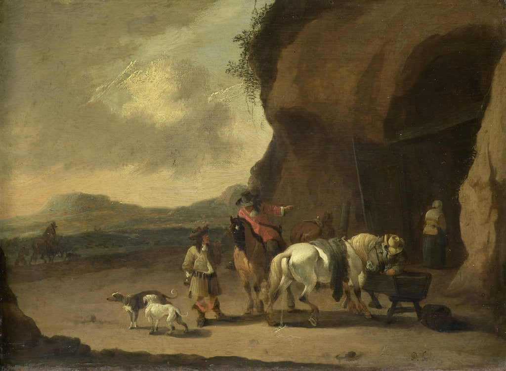 Detail of Resting Place by Pieter Bout