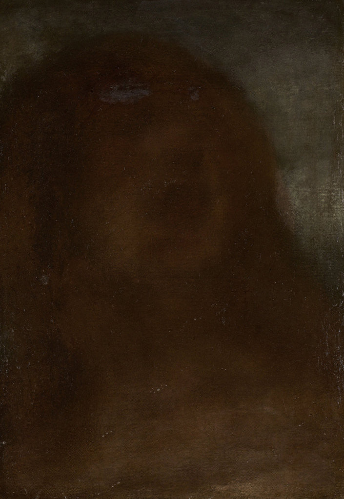 Detail of A fair beauty, woman by Matthijs Maris
