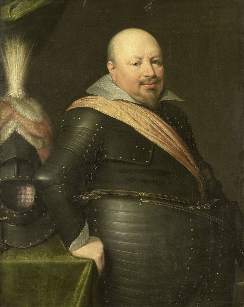 Detail of Portrait of Nicolaas Schmelzing by Workshop of Jan Antonisz van Ravesteyn