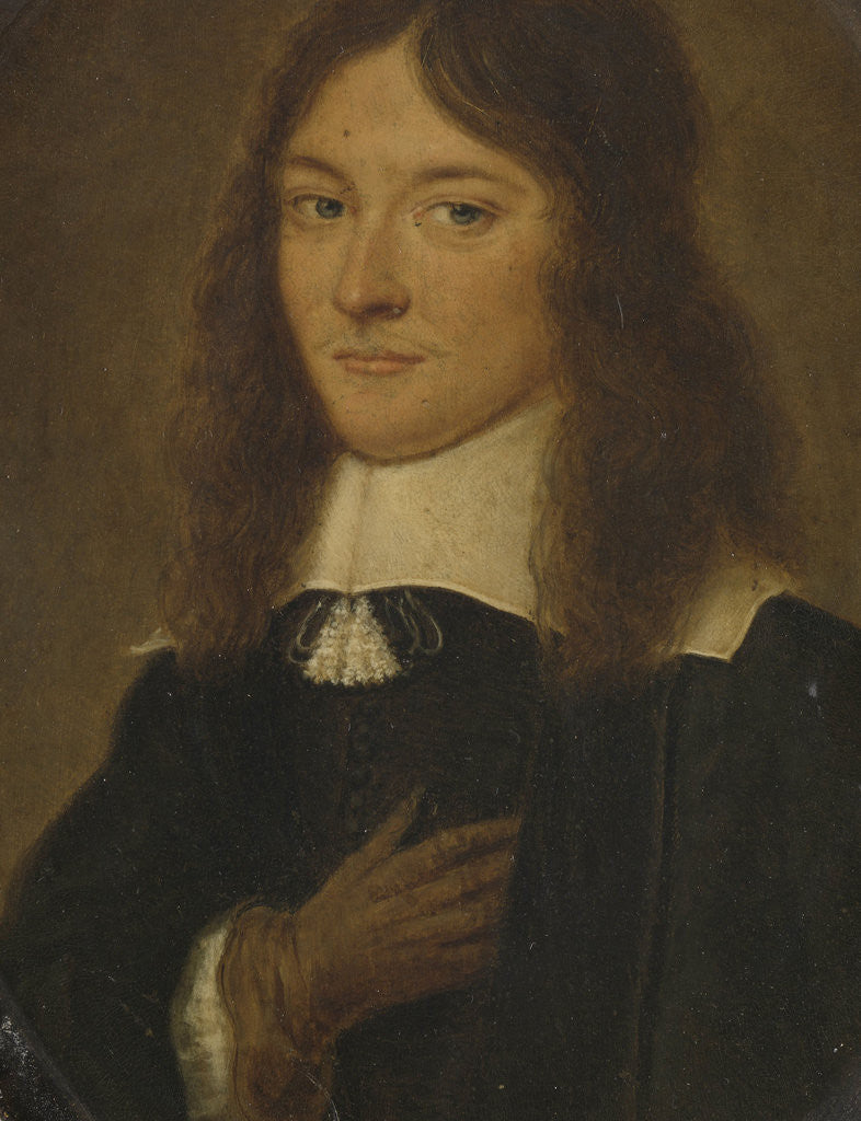 Detail of Portrait of a young Man by Dirk Druyf