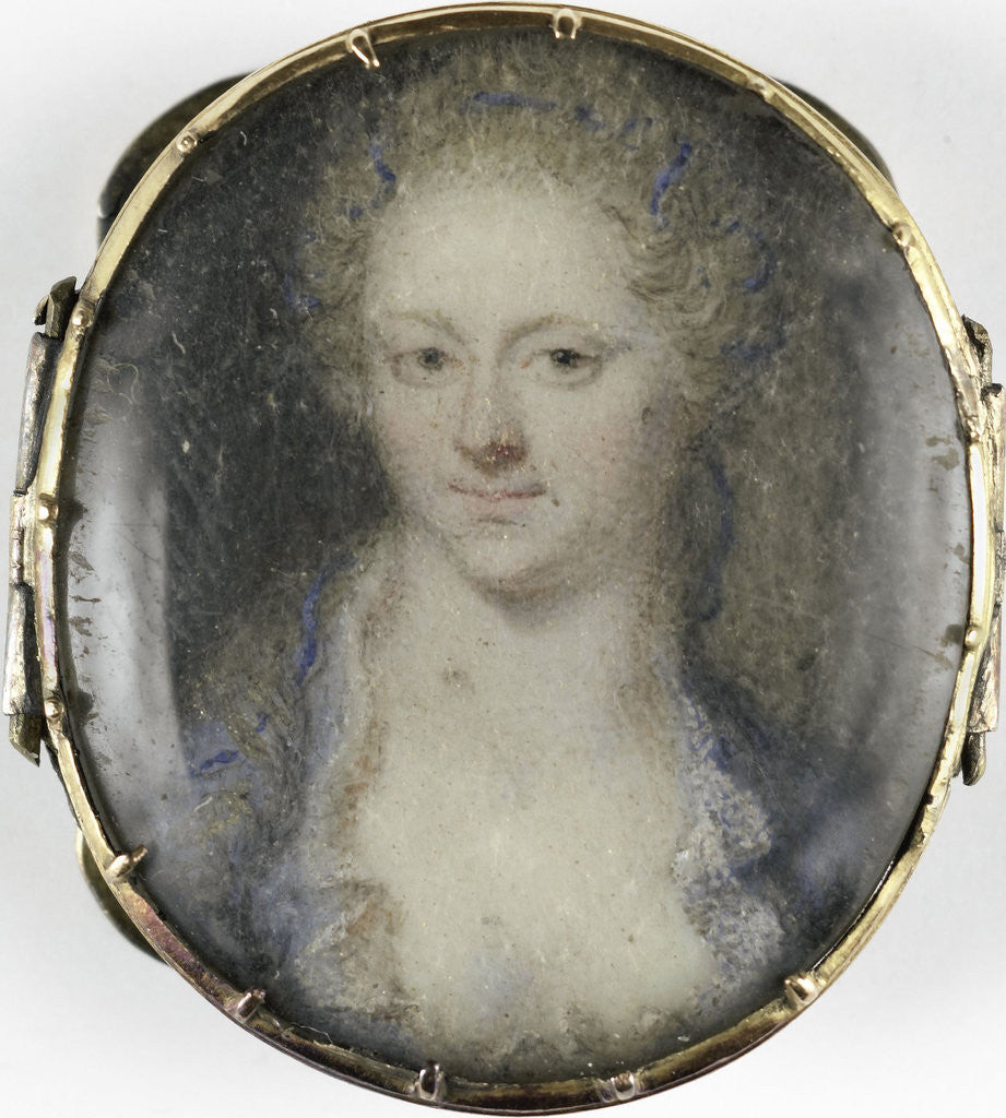 Detail of Portrait of a woman by Anonymous