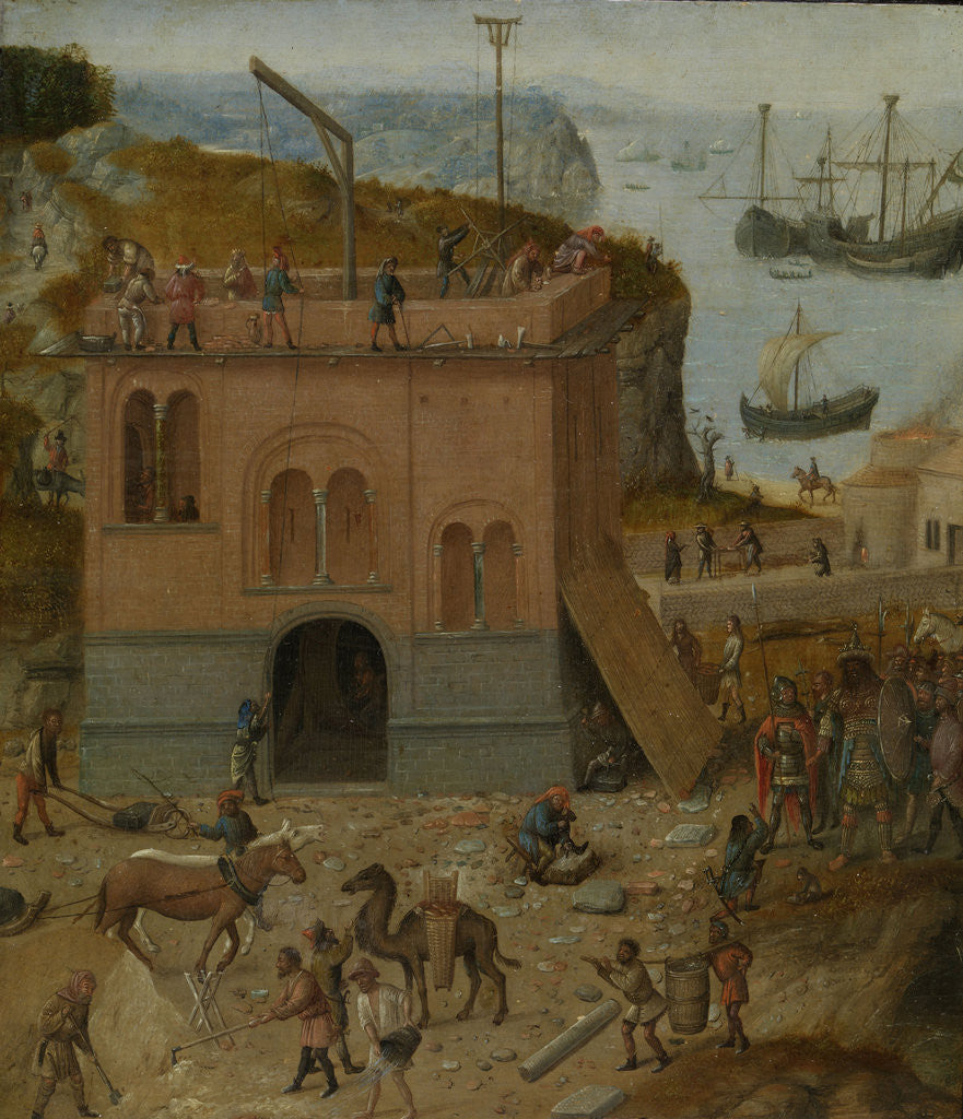 Detail of The Tower of Babel by Anonymous