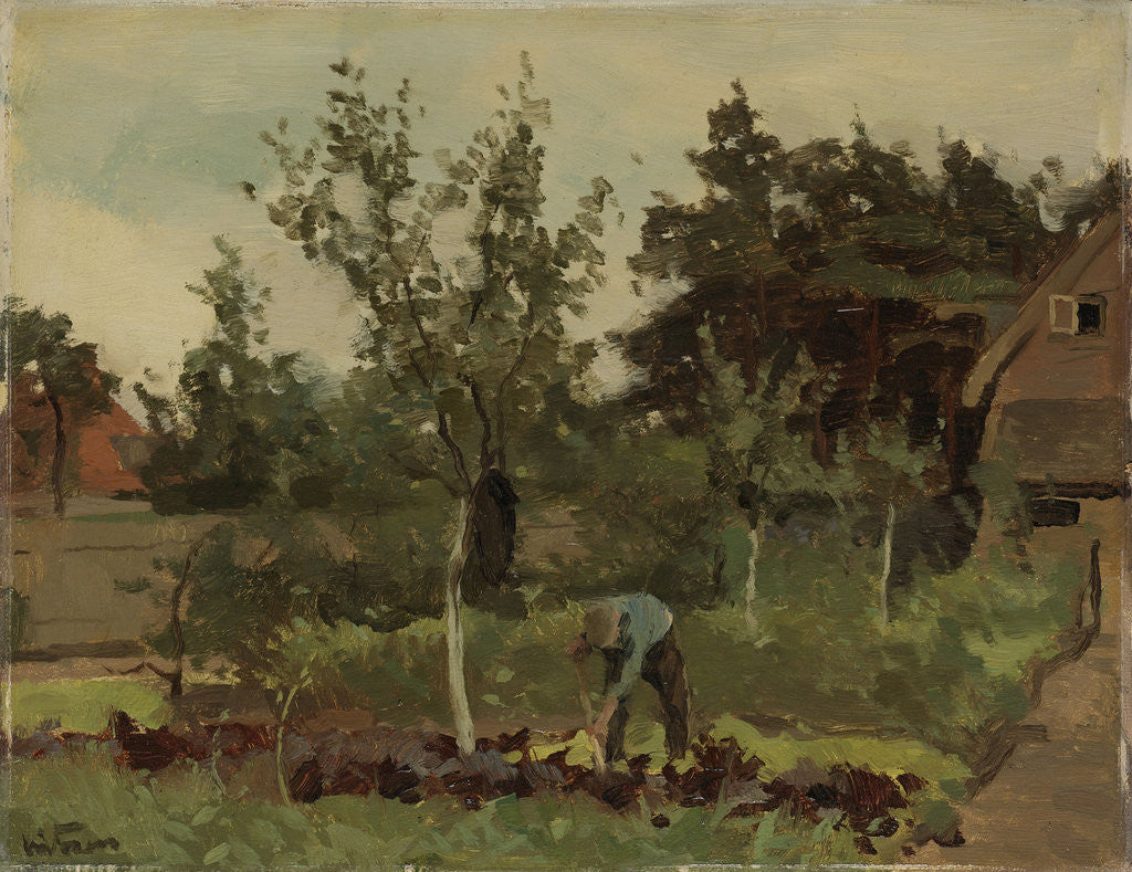 Detail of Kitchen garden by Willem Witsen