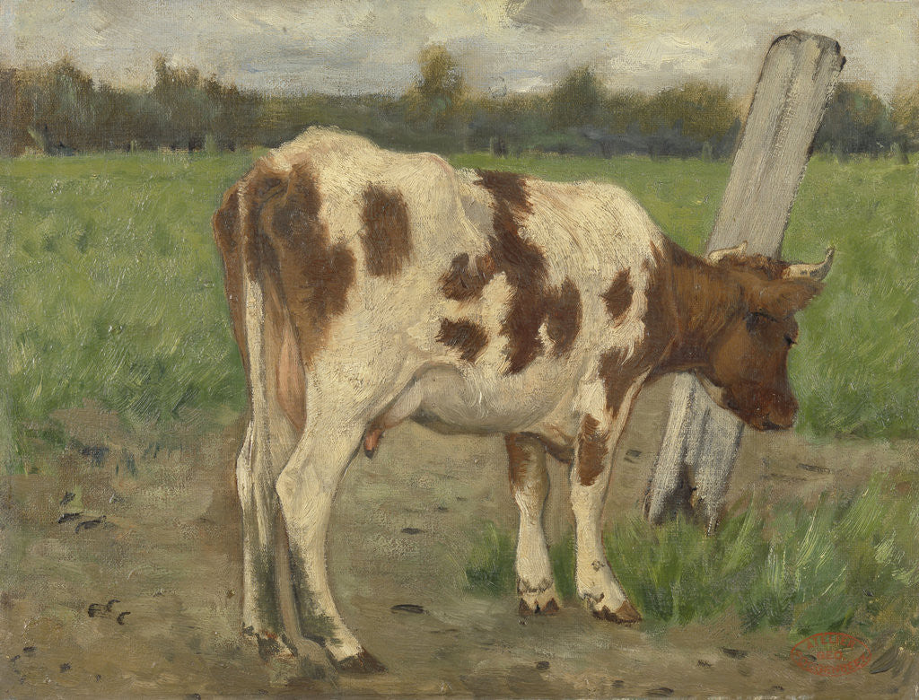Detail of Cow by Geo Poggenbeek