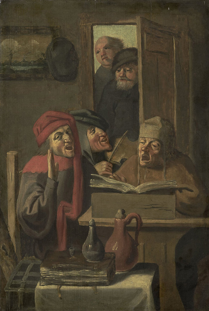 Detail of Musical Society by Anonymous