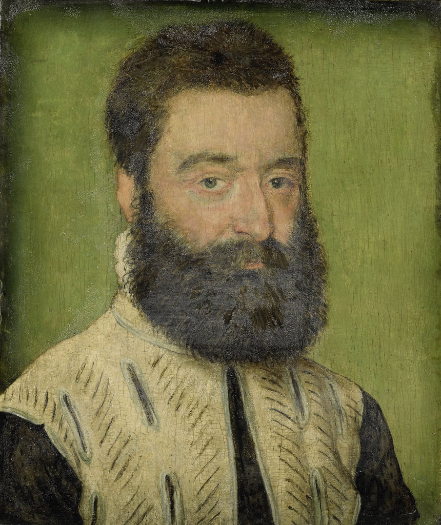 Detail of Portrait of Barthélemy Aneau, Head of the Collège de la Trinité in Lyon by Corneille de Lyon