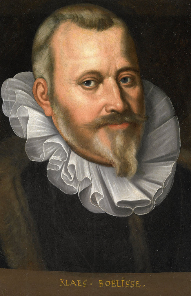 Detail of Portrait of Claes Allertsz Boelens, Bailiff of De Hoorn (Klaes van Boelisse) by Anonymous