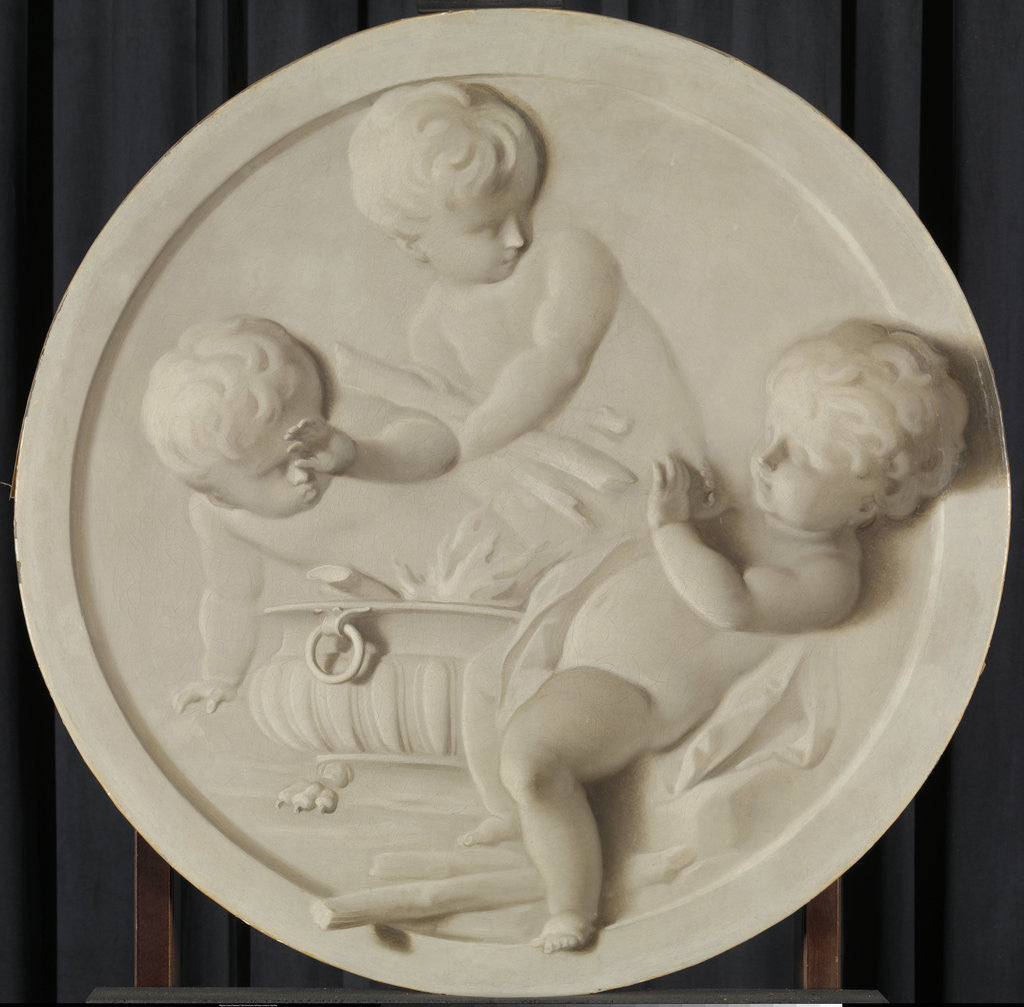 Detail of Winter by Jacob de Wit