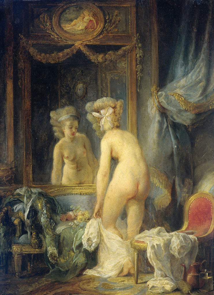 Detail of Morning Toilet by Jean Frédéric Schall