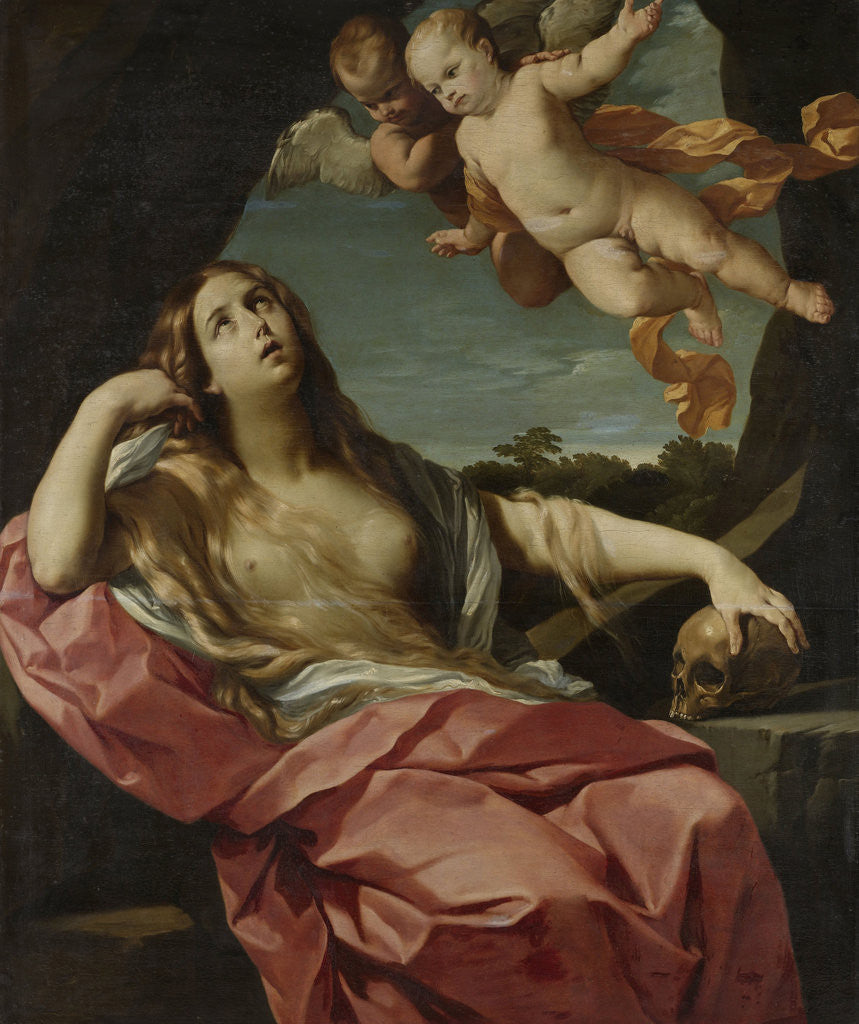 Detail of Mary Magdalene by Guido Reni