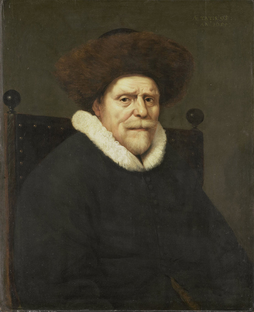 Detail of Portrait of a Man by Anonymous