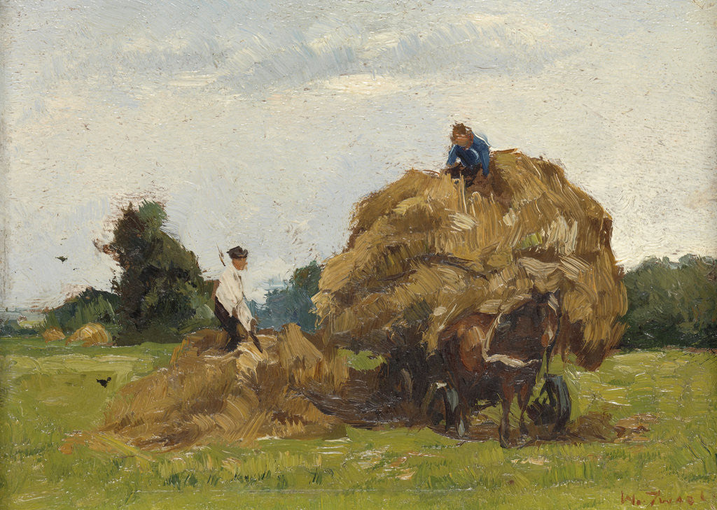 Detail of Hay wagon by Willem de Zwart