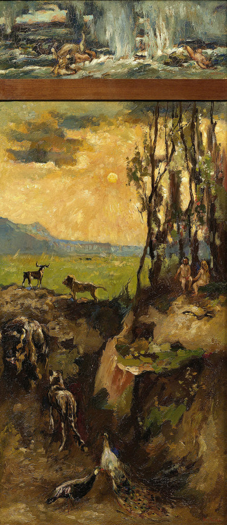 Detail of The Flood by Willem de Zwart