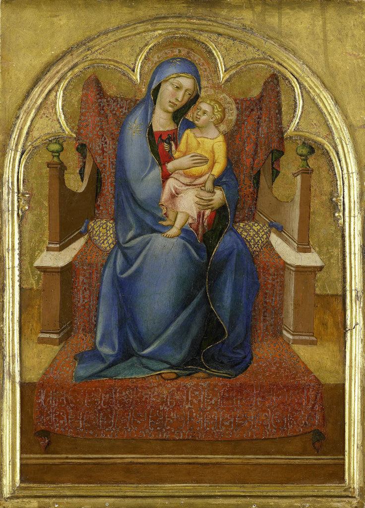 Detail of Virgin and Child by Anonymous