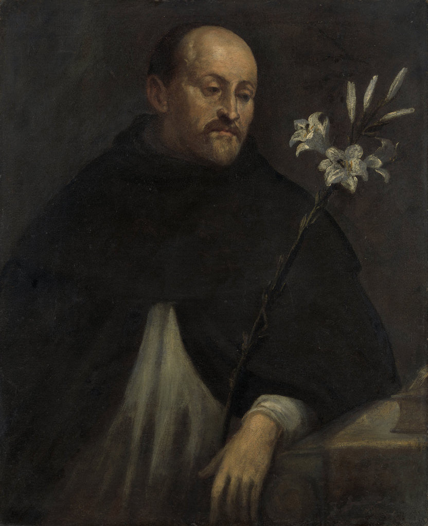 Detail of Saint Dominic by Anonymous