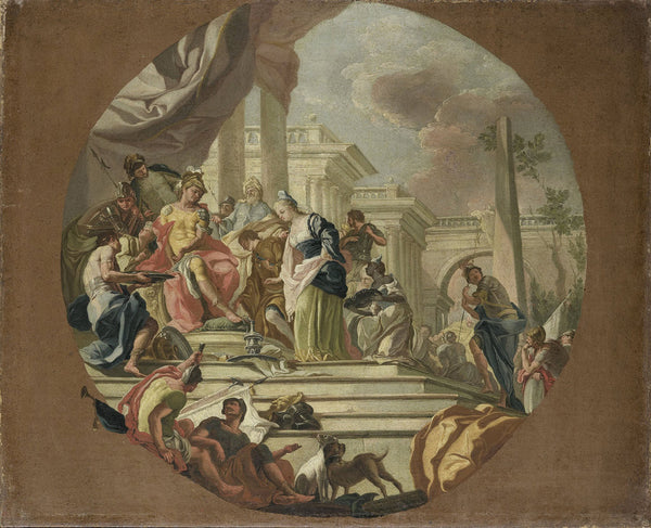 The Continence of Scipio posters & prints by Giacinto Diana