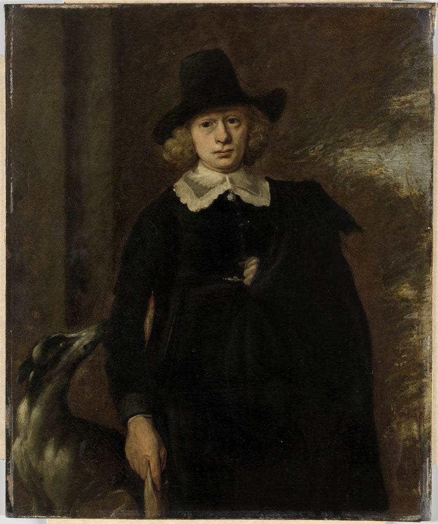 Detail of Portrait of a Man by Anonymous