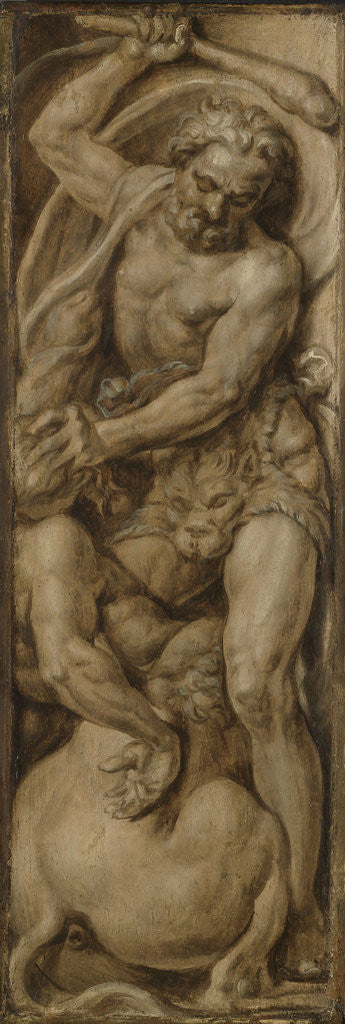 Detail of Hercules Slays the Centaur Nessus by Maarten van Heemskerck
