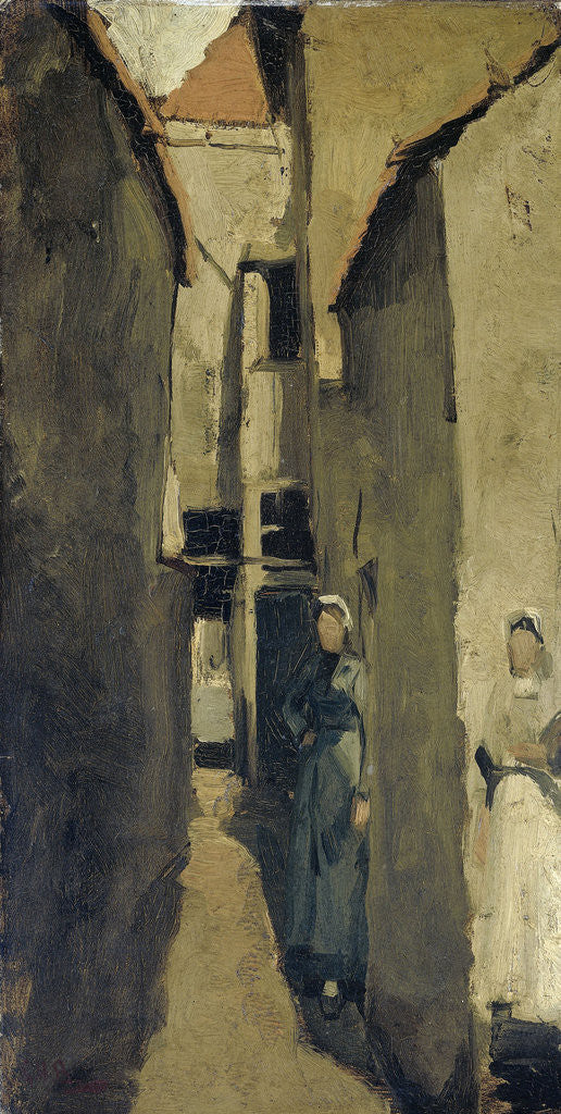 Detail of The Hague near Scheveningen, The Netherlands by George Hendrik Breitner