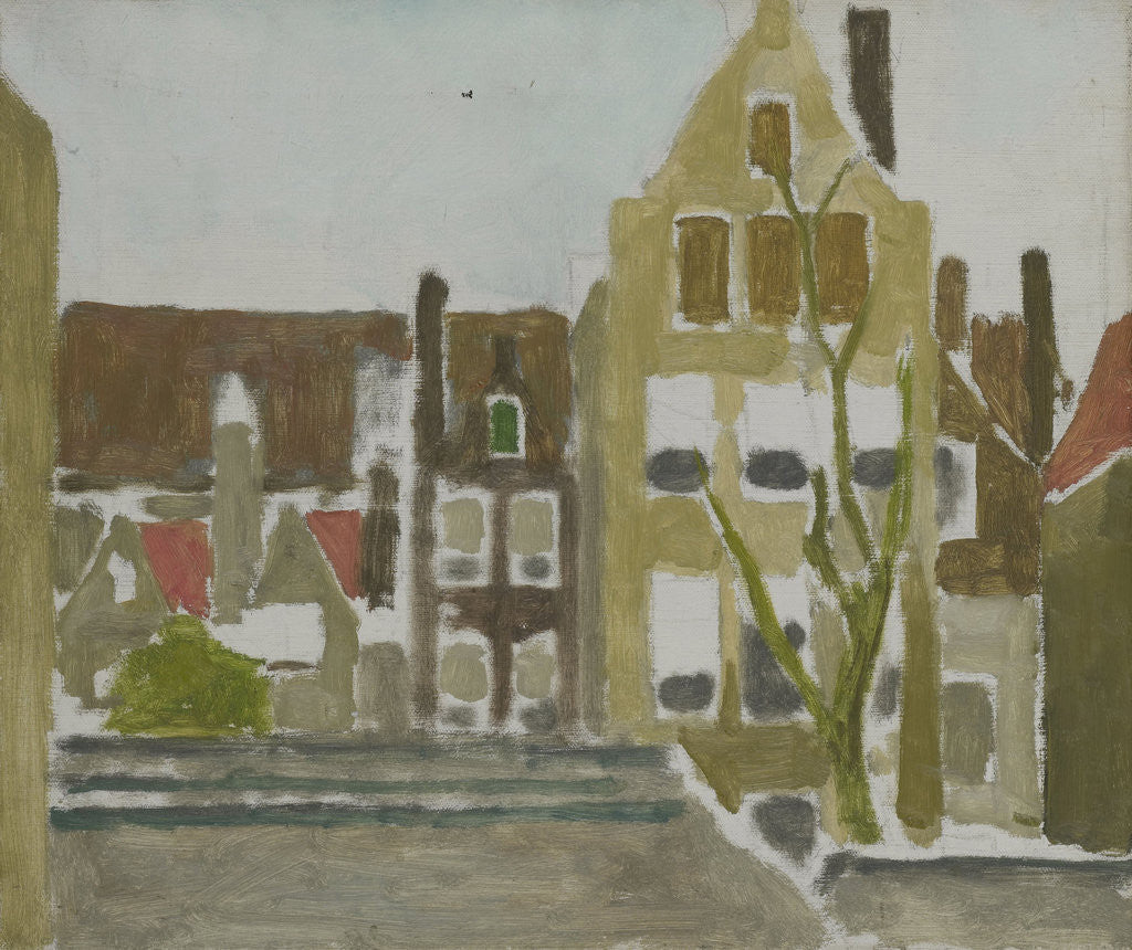 Detail of Houses by George Hendrik Breitner