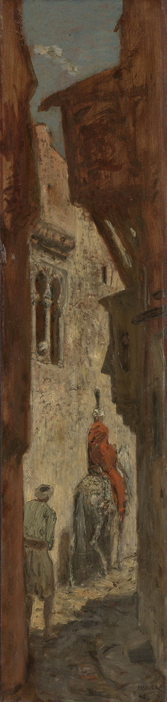 Detail of Oriental street by Marius Bauer