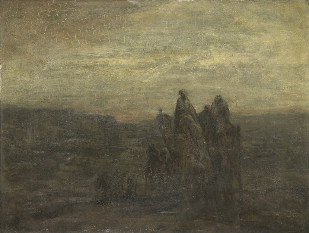 Detail of Caravan by Marius Bauer