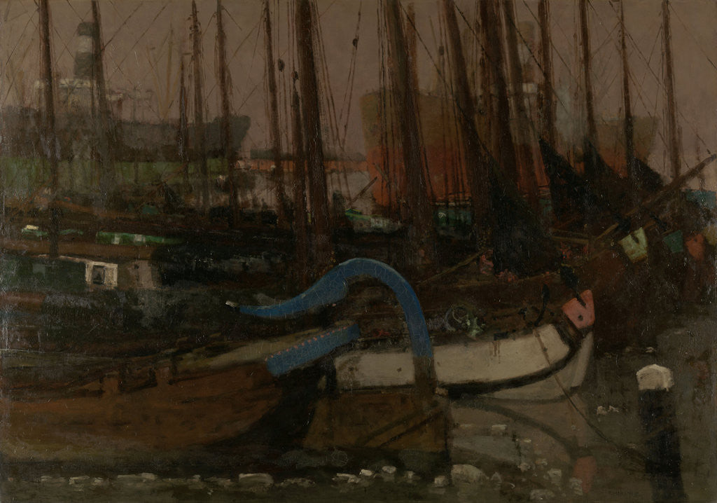 Detail of Ships in the Ice by George Hendrik Breitner