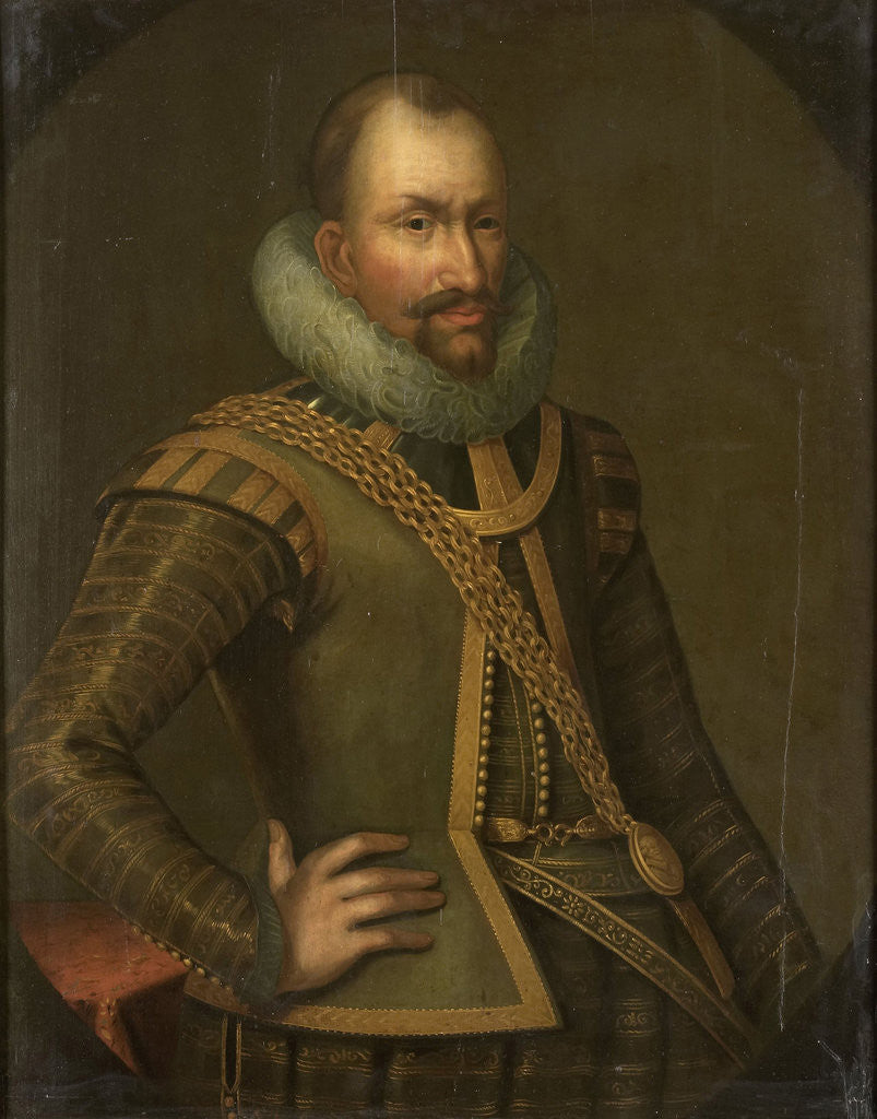 Detail of Portrait of Gerard Reynst, Governor-General of the Dutch East Indies by Anonymous