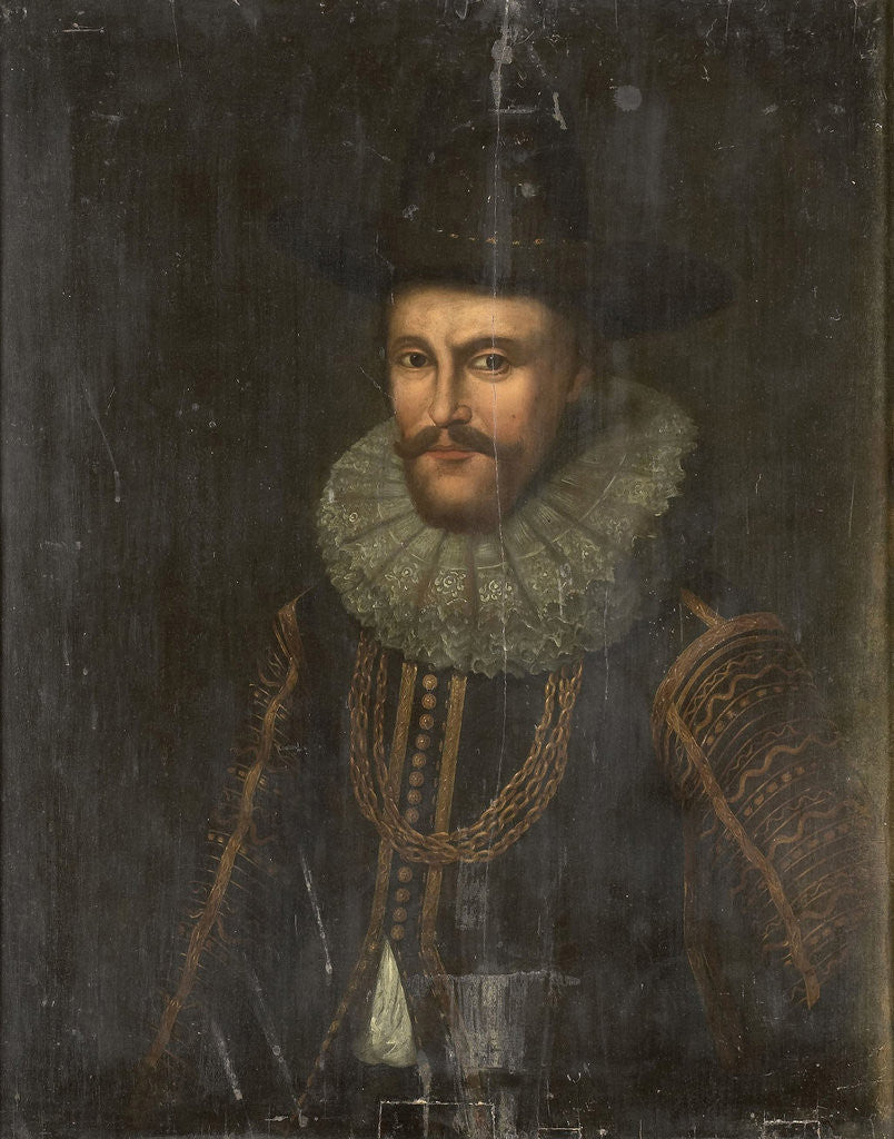 Detail of Portrait of Laurens Reael, Governor-General of the Dutch East Indies by Anonymous