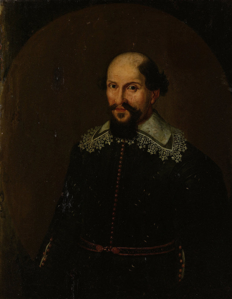 Detail of Portrait of Jacques Specx, Governor-General of the Dutch East Indies by Anonymous