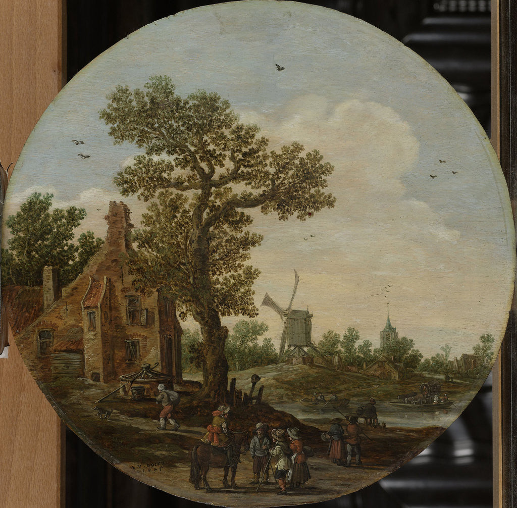 Detail of Summer by Jan van Goyen