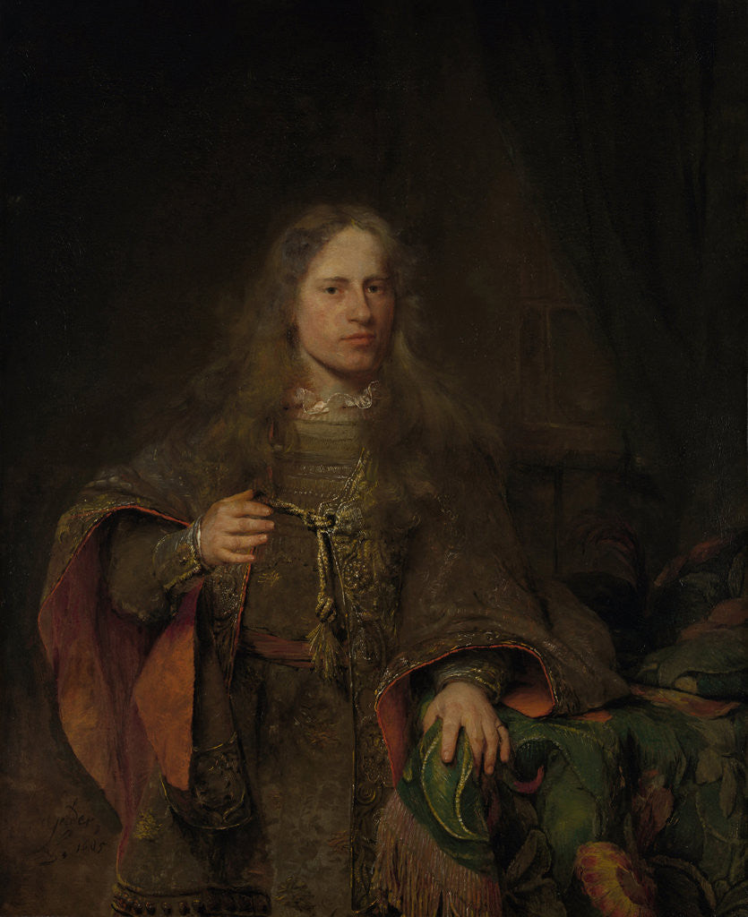 Detail of Portrait of Ernest de Beveren, Lord of West-IJsselmonde and De Lindt, The Netherlands by Aert de Gelder