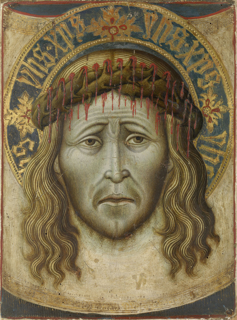Detail of The Sudarium of Saint Veronica by Anonymous