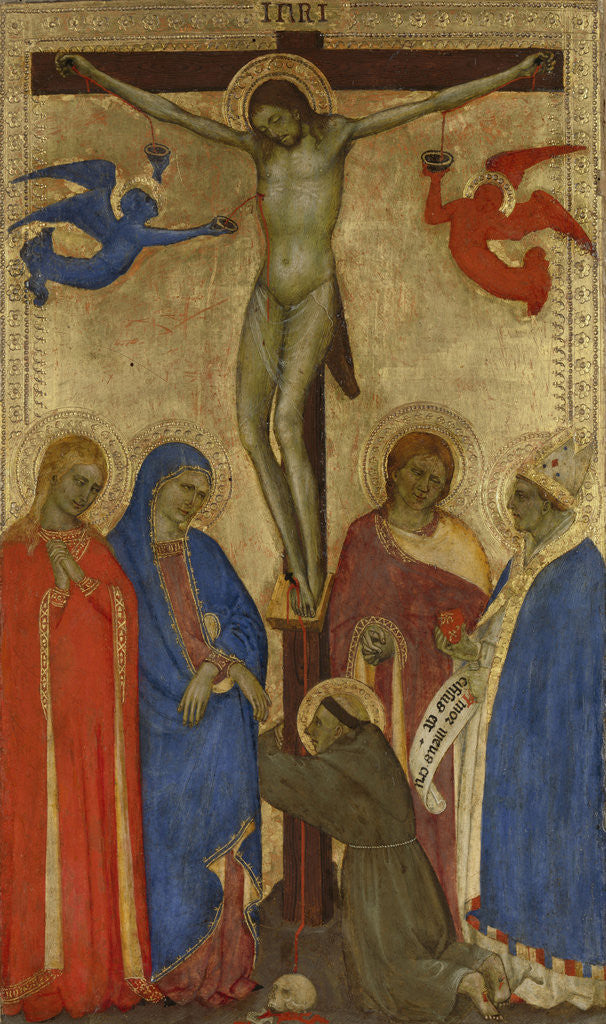 Detail of The Crucifixion by Giovanni da Milano