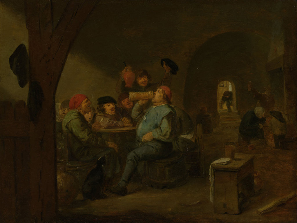 Detail of Village Carouse by Anonymous