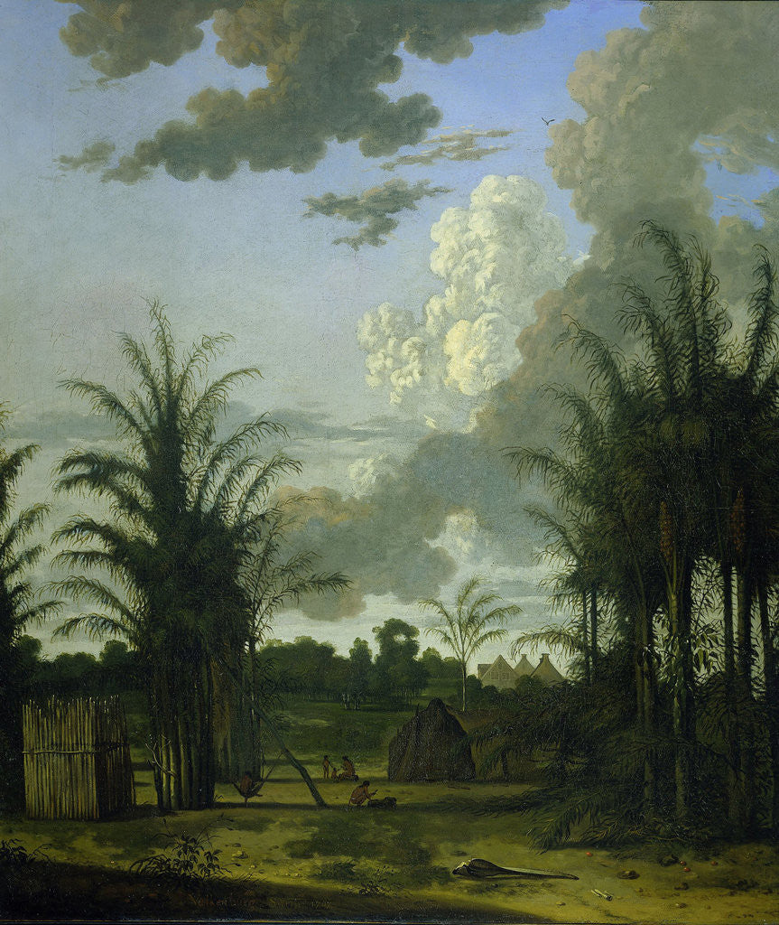 Detail of Plantation in Suriname by Dirk Valkenburg