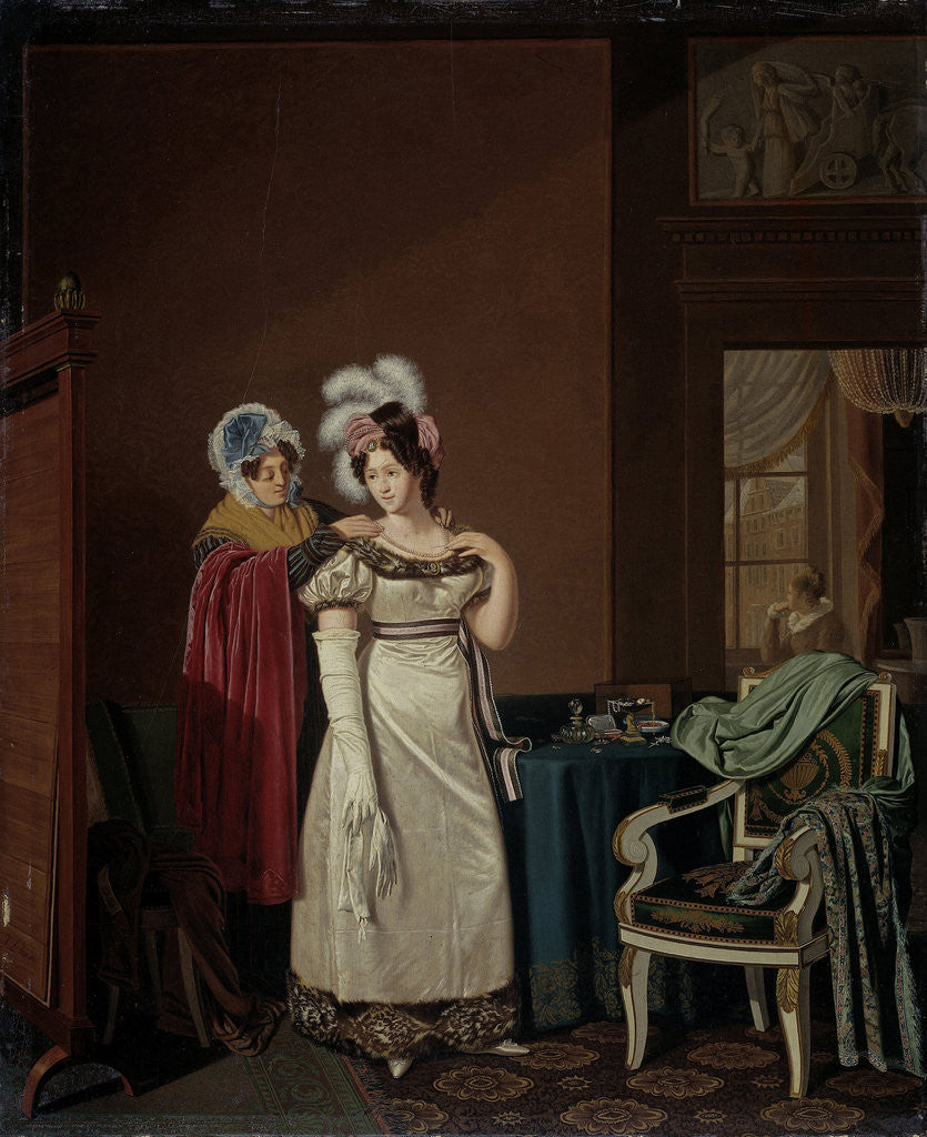Detail of The toilet by Jan Lodewijk Jonxis